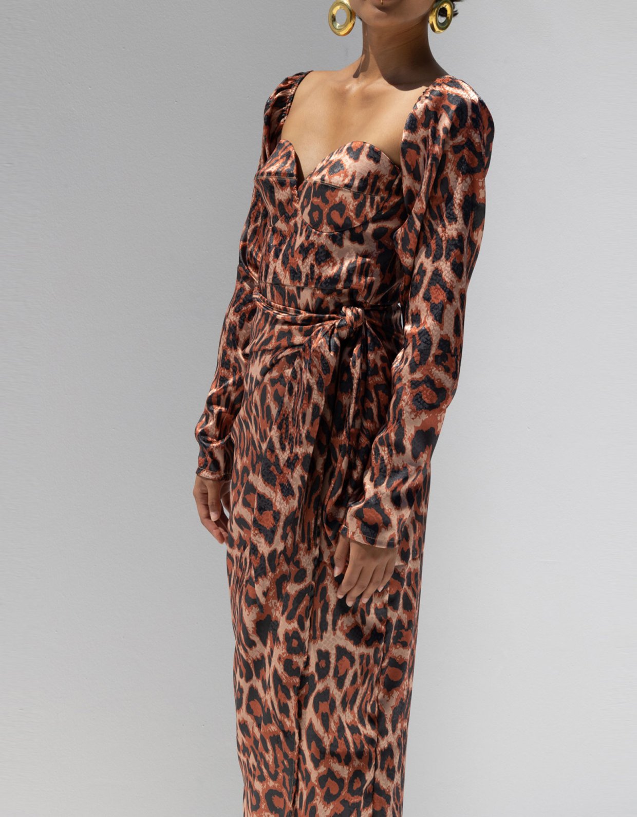 Mallory the label Diana leopard dress