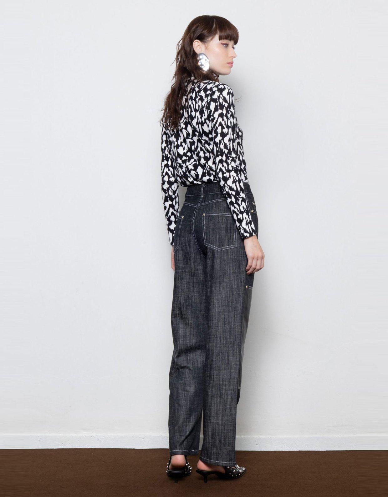 Mallory the label Montana cow top