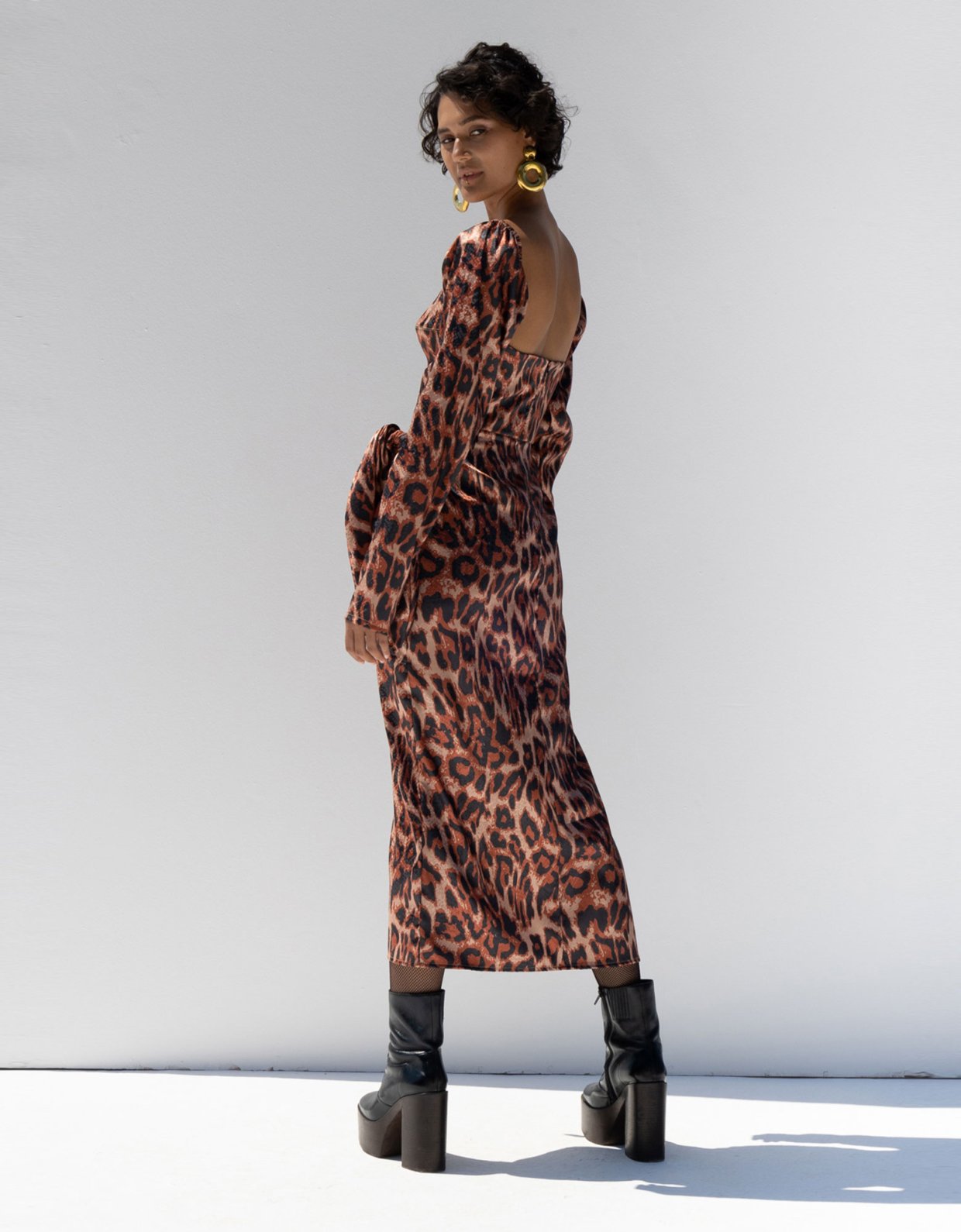 Mallory the label Diana leopard dress