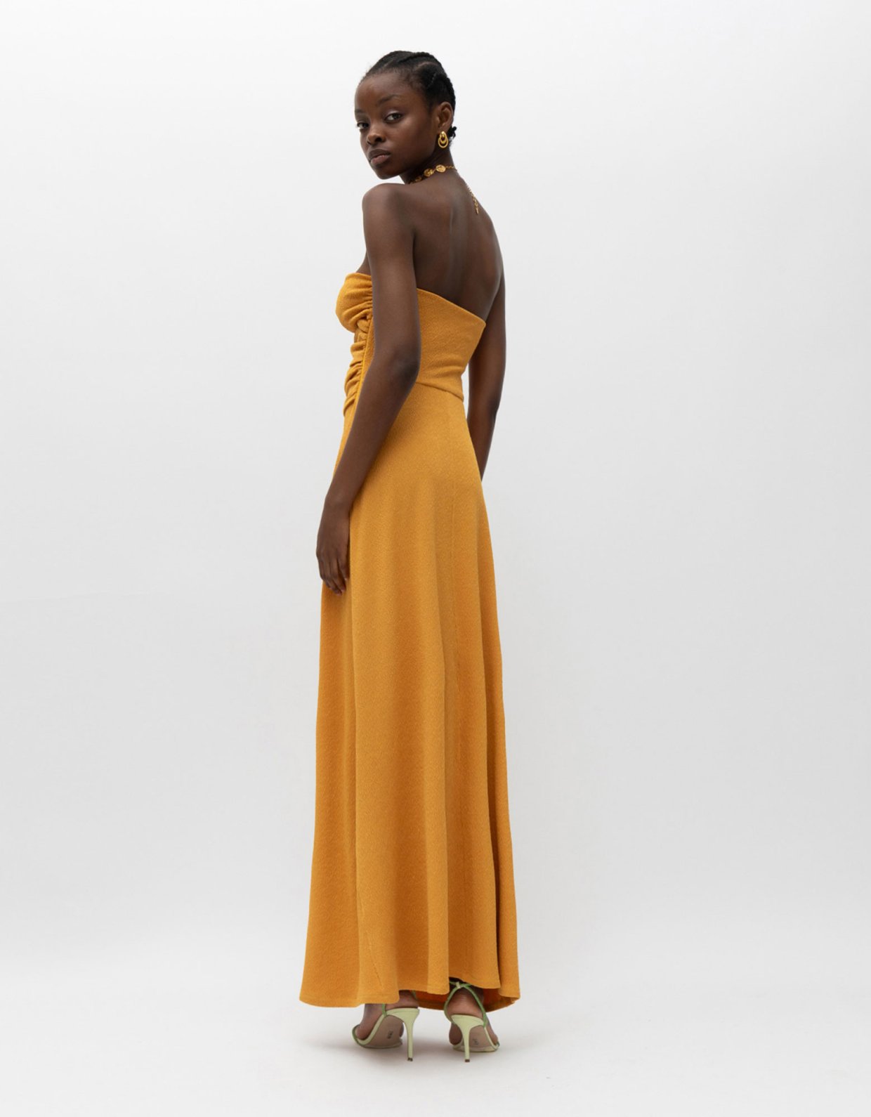 Mallory the label Jacinta dress mustard