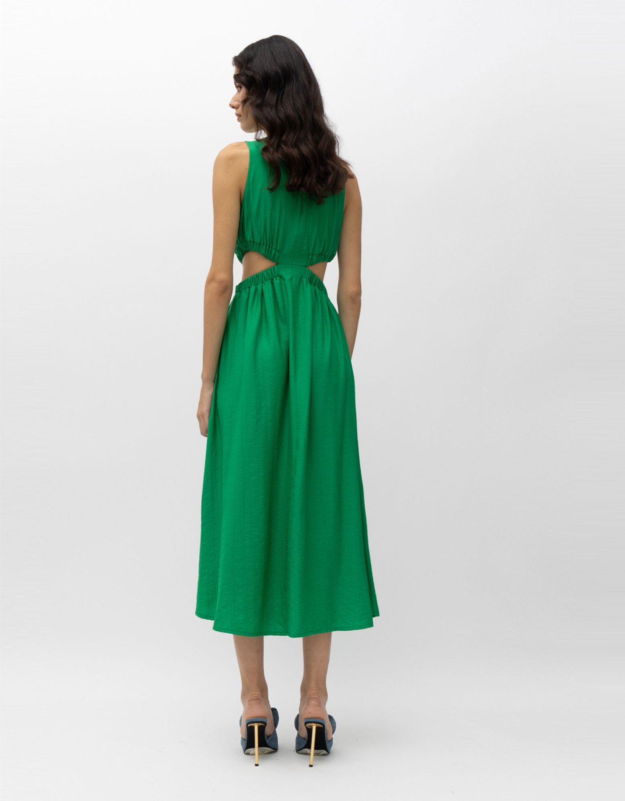 Mallory the label Choco dress green