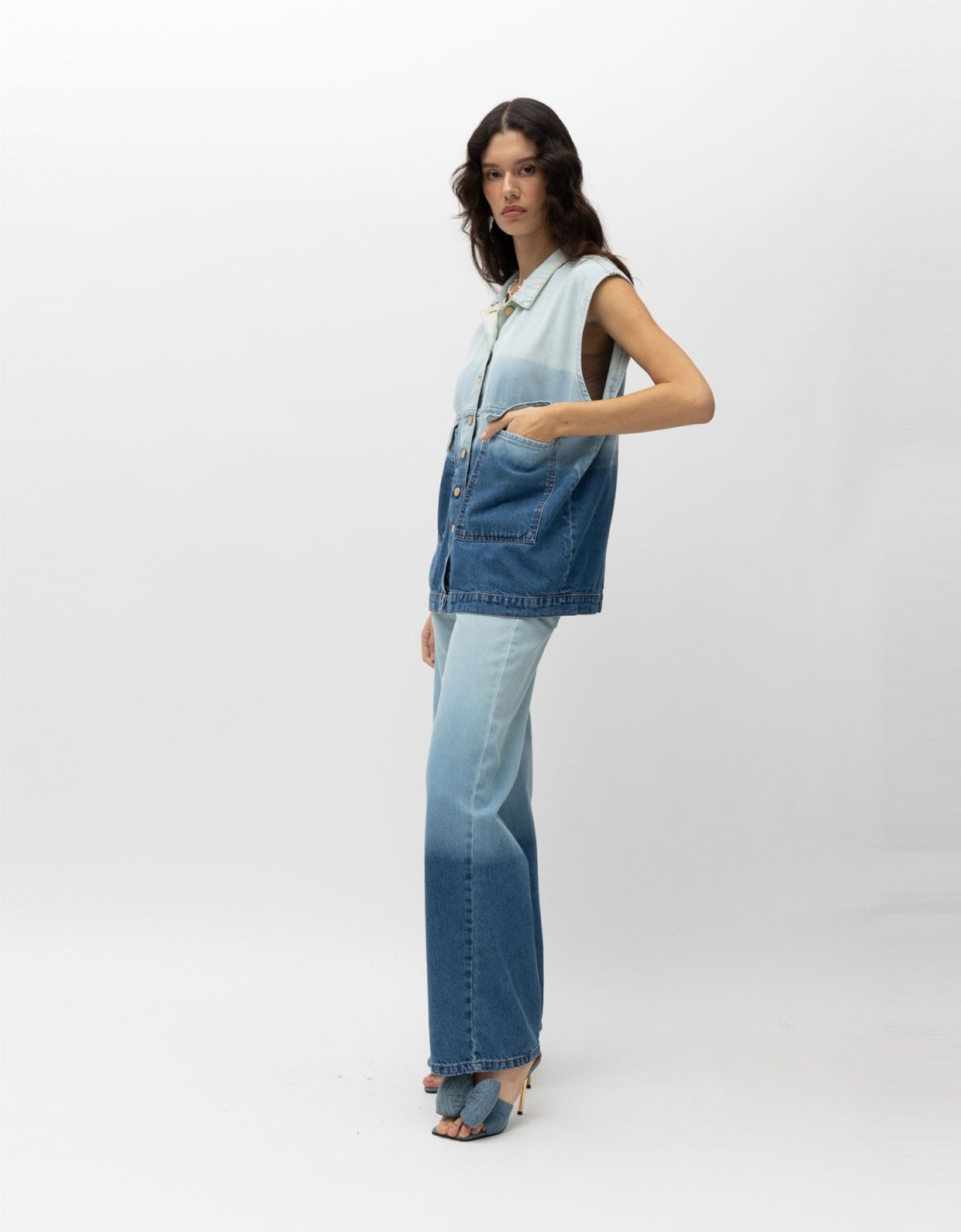 Mallory the label Scuro denim pants