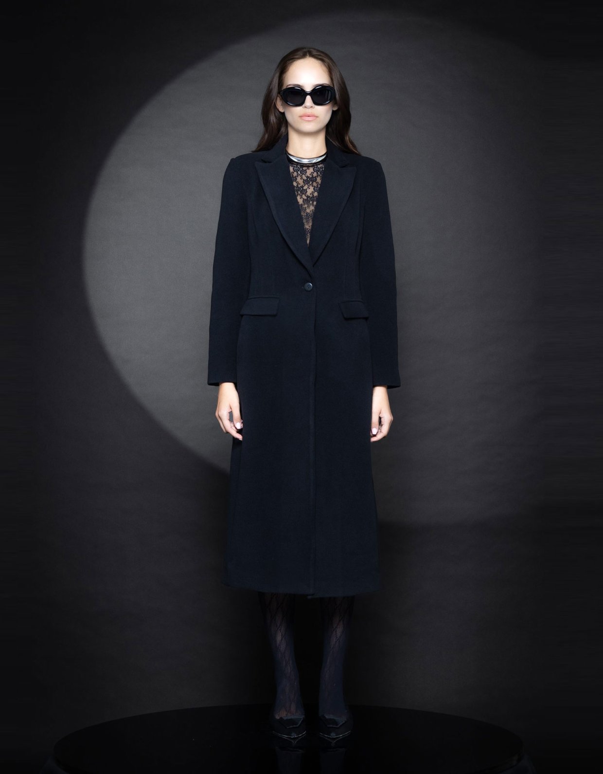 Foreveryoung Charis coat black