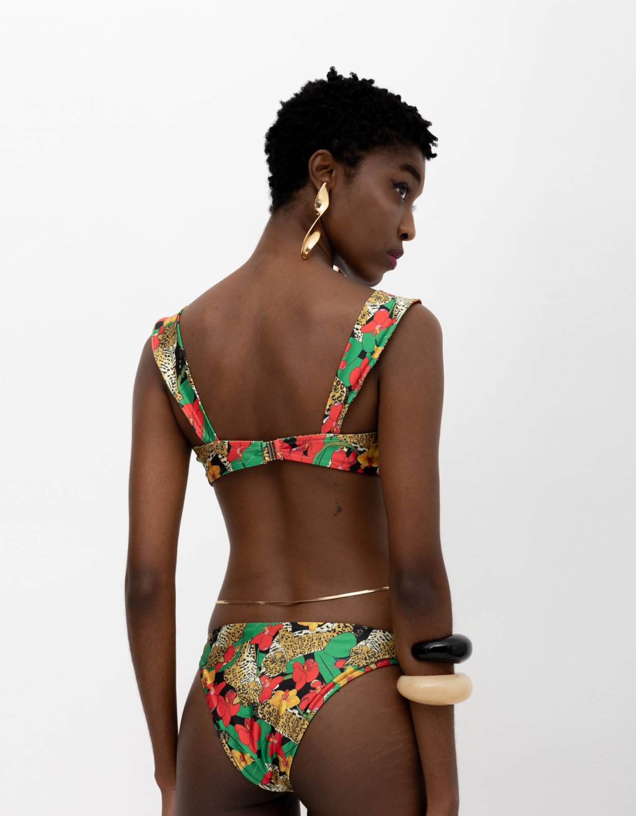 Mallory the label Kibo bikini red tiger