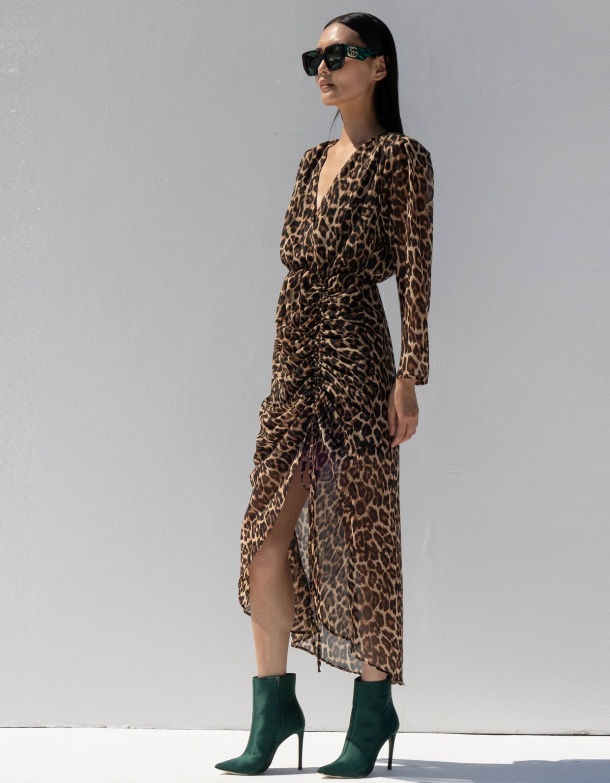 Mallory the label Erato leopard dress