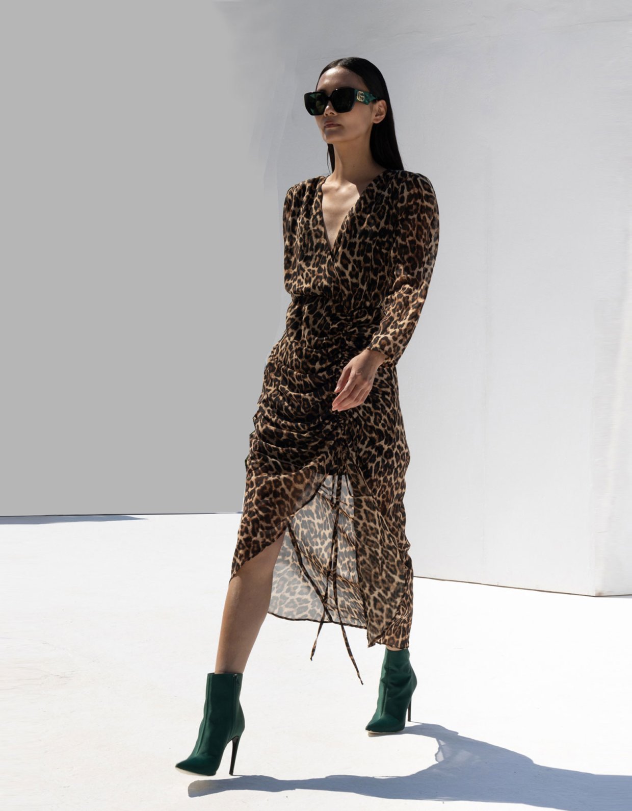 Mallory the label Erato leopard dress