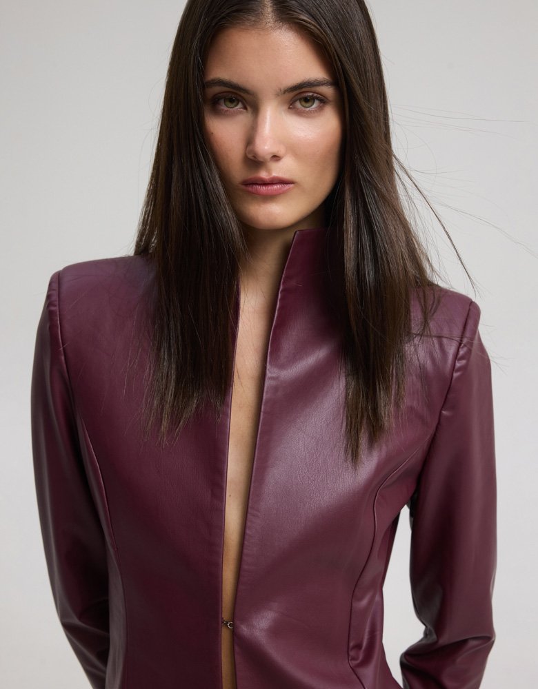 Sunset go Gigi jacket wine