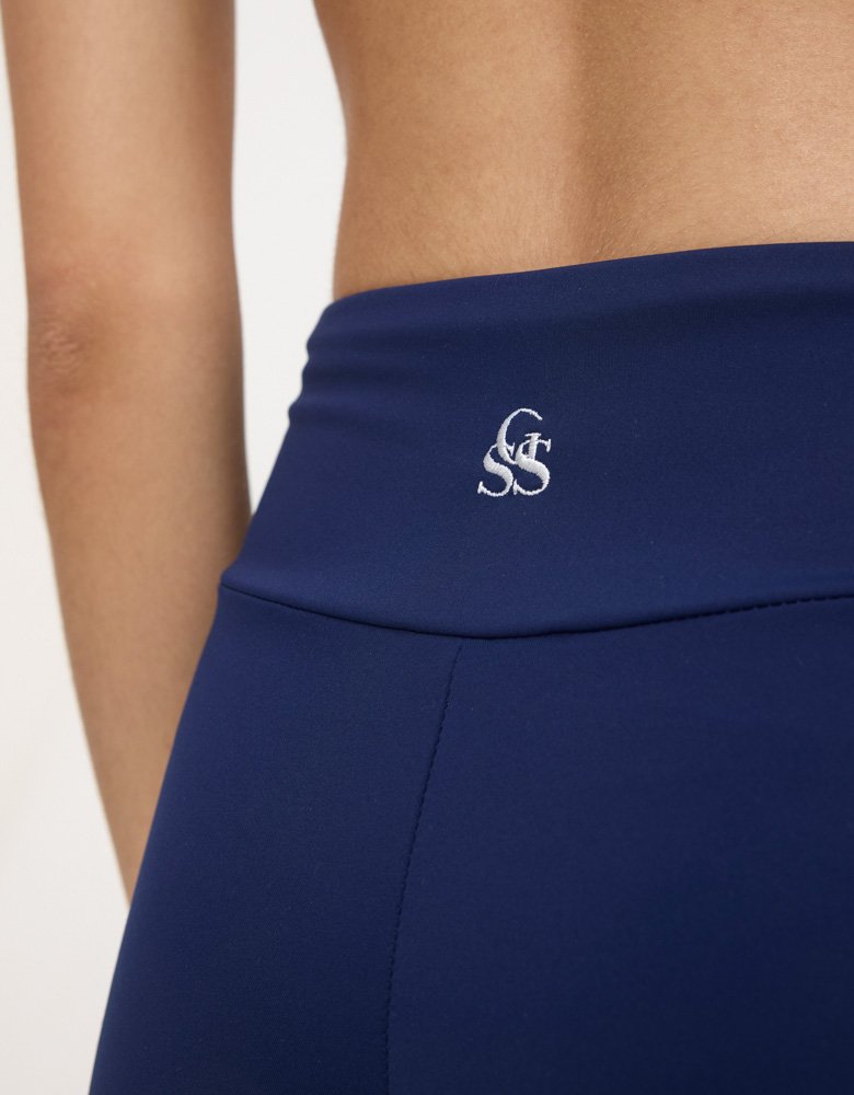 Sunset go Dolly leggings navy blue