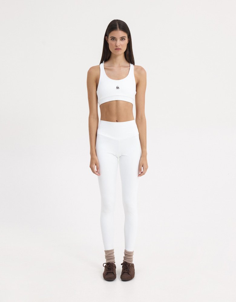 Sunset go Dolly leggings white