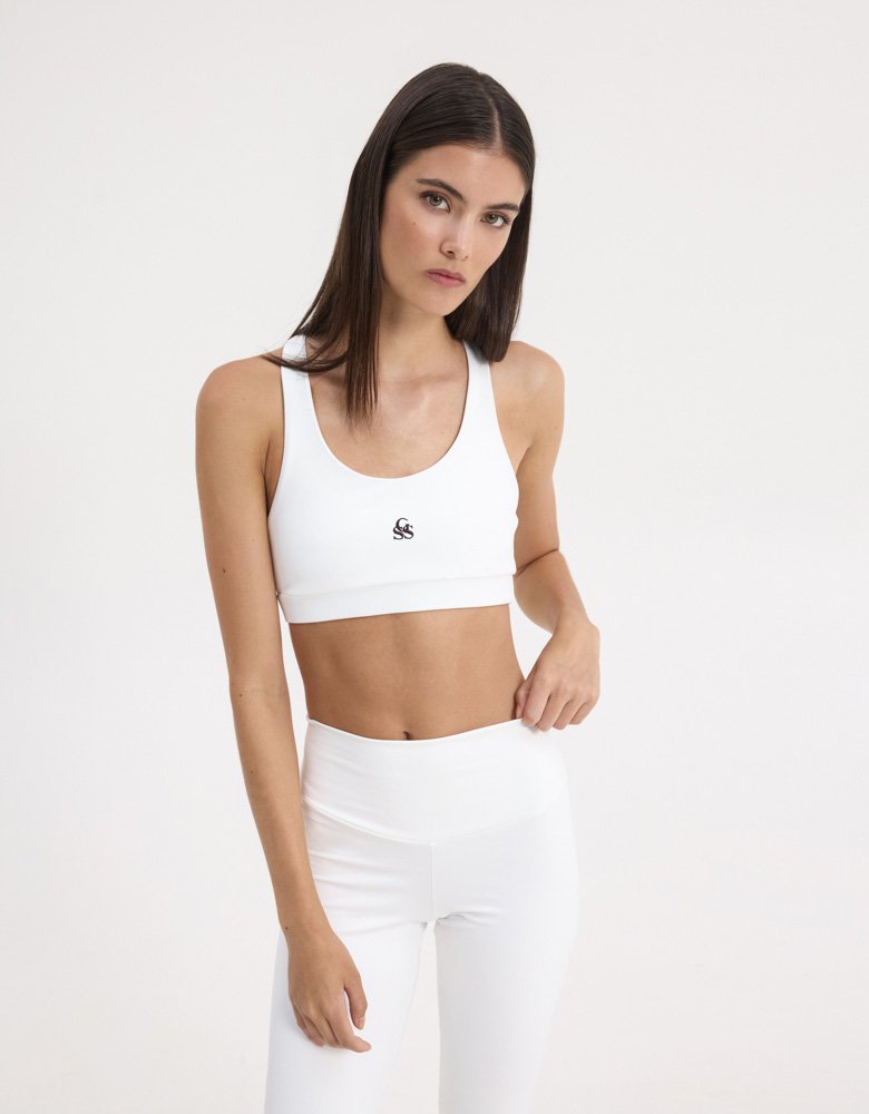 Sunset go Dolly bra white