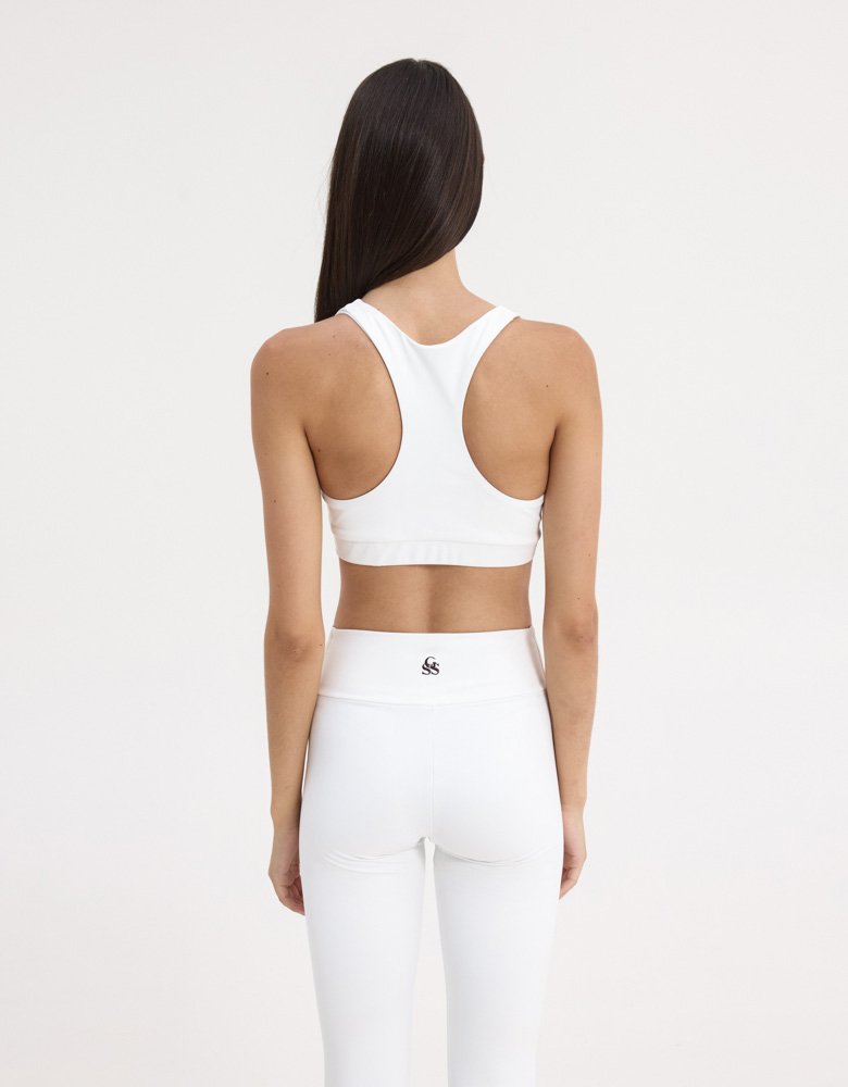 Sunset go Dolly leggings white