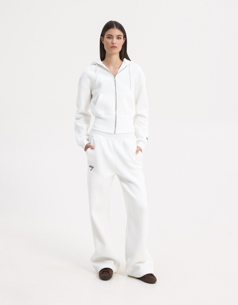 Sunset go Zen sweatpants white