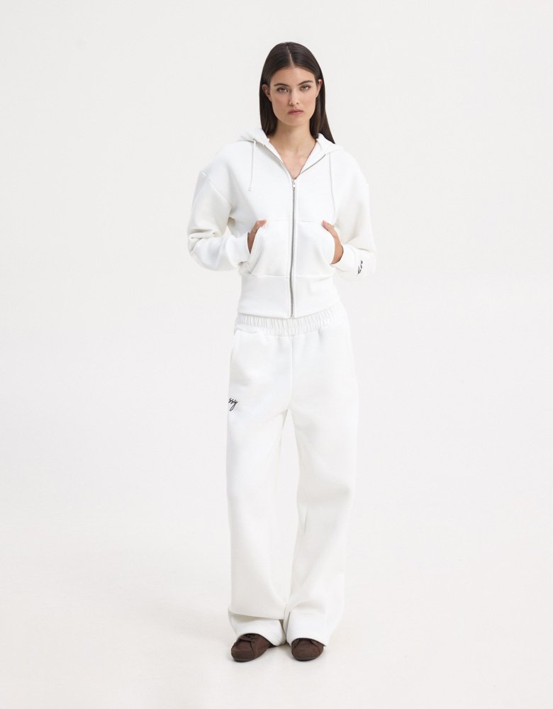 Sunset go Zen sweatpants white