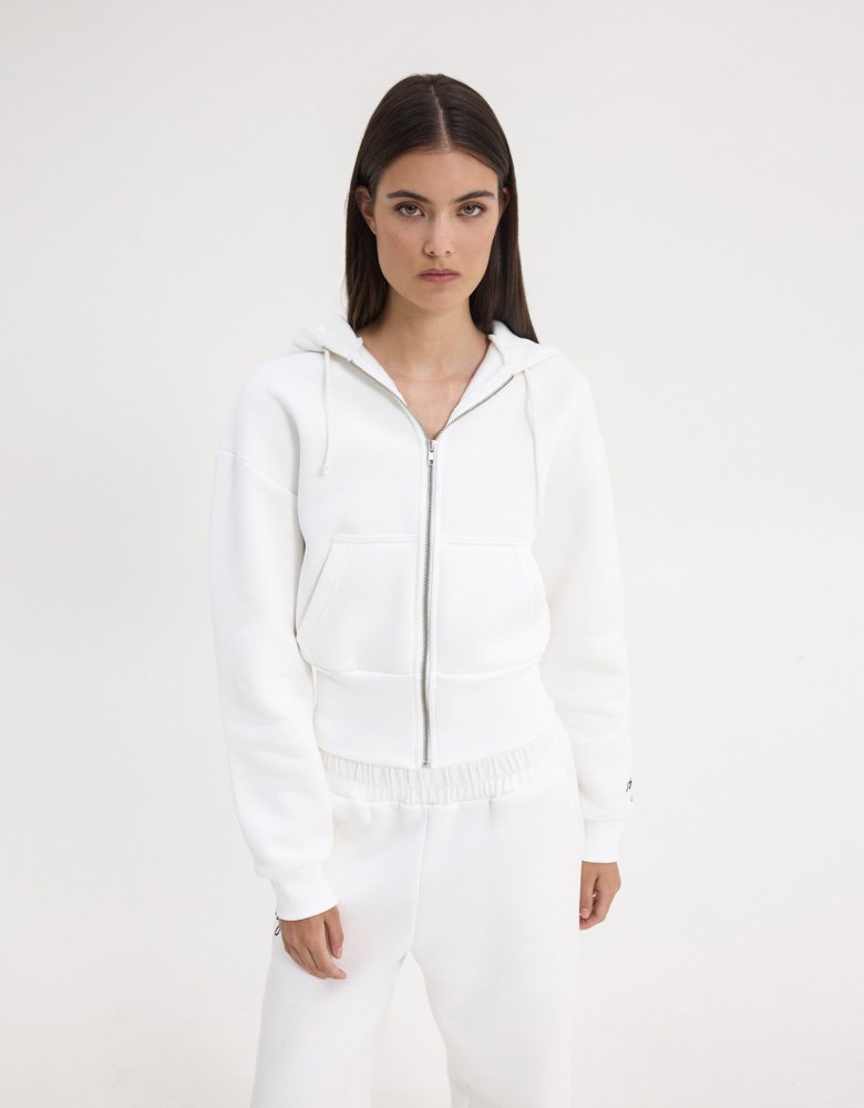 Sunset go Zen hoodie white