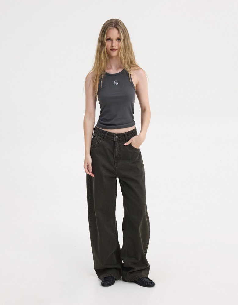 Sunset go SSG tank top dark grey