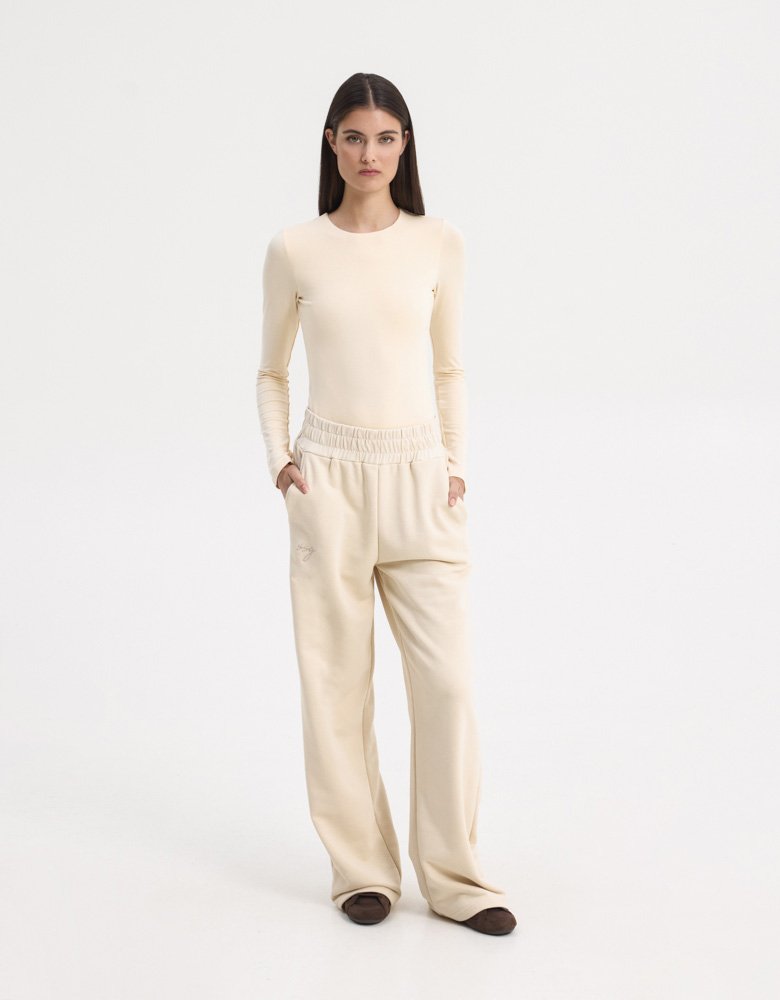 Sunset go Zen sweatpants beige