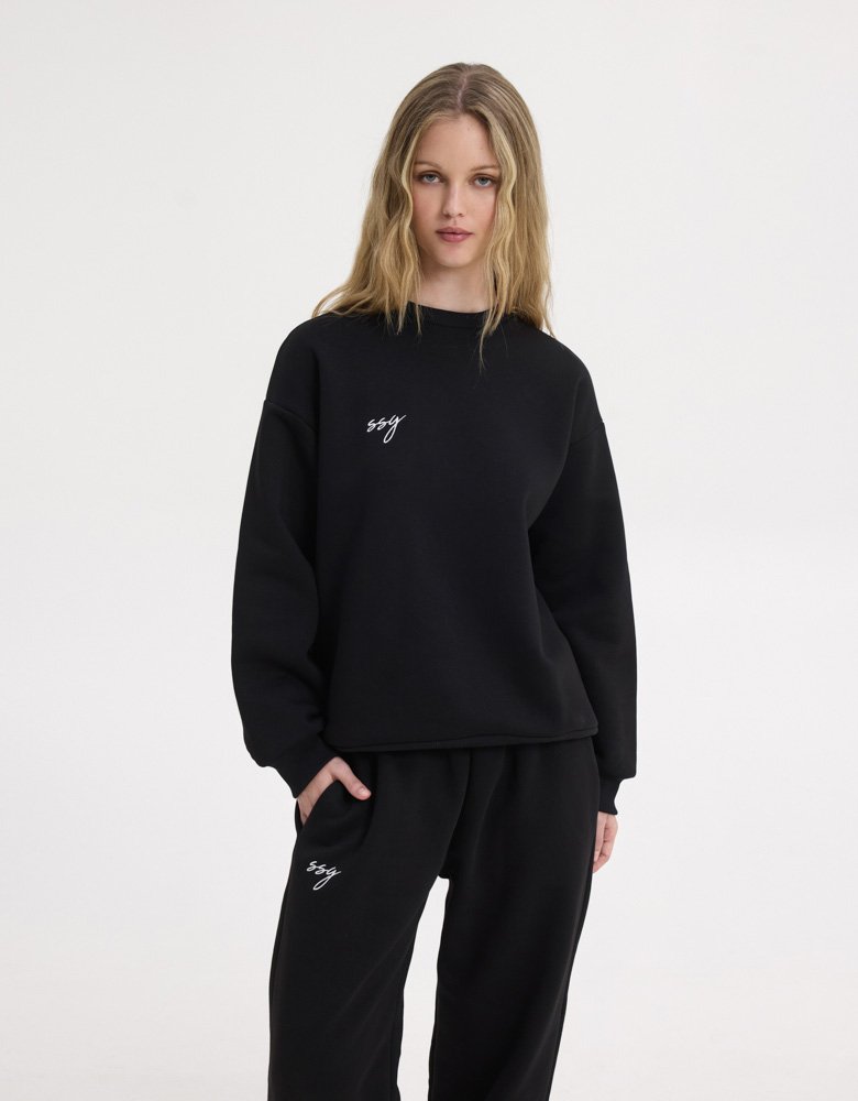 Sunset go Mabel sweatshirt black