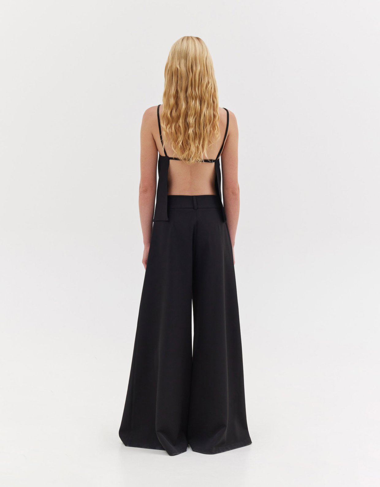 Sunset go Dione wide leg pants black