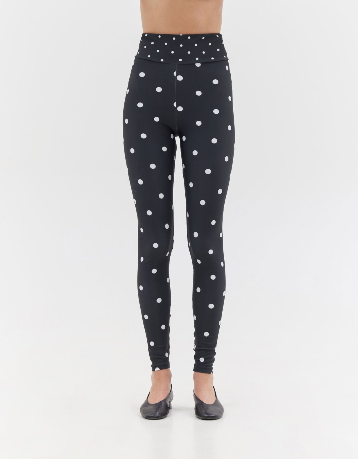 Sunset go Charrie leggings polka dots