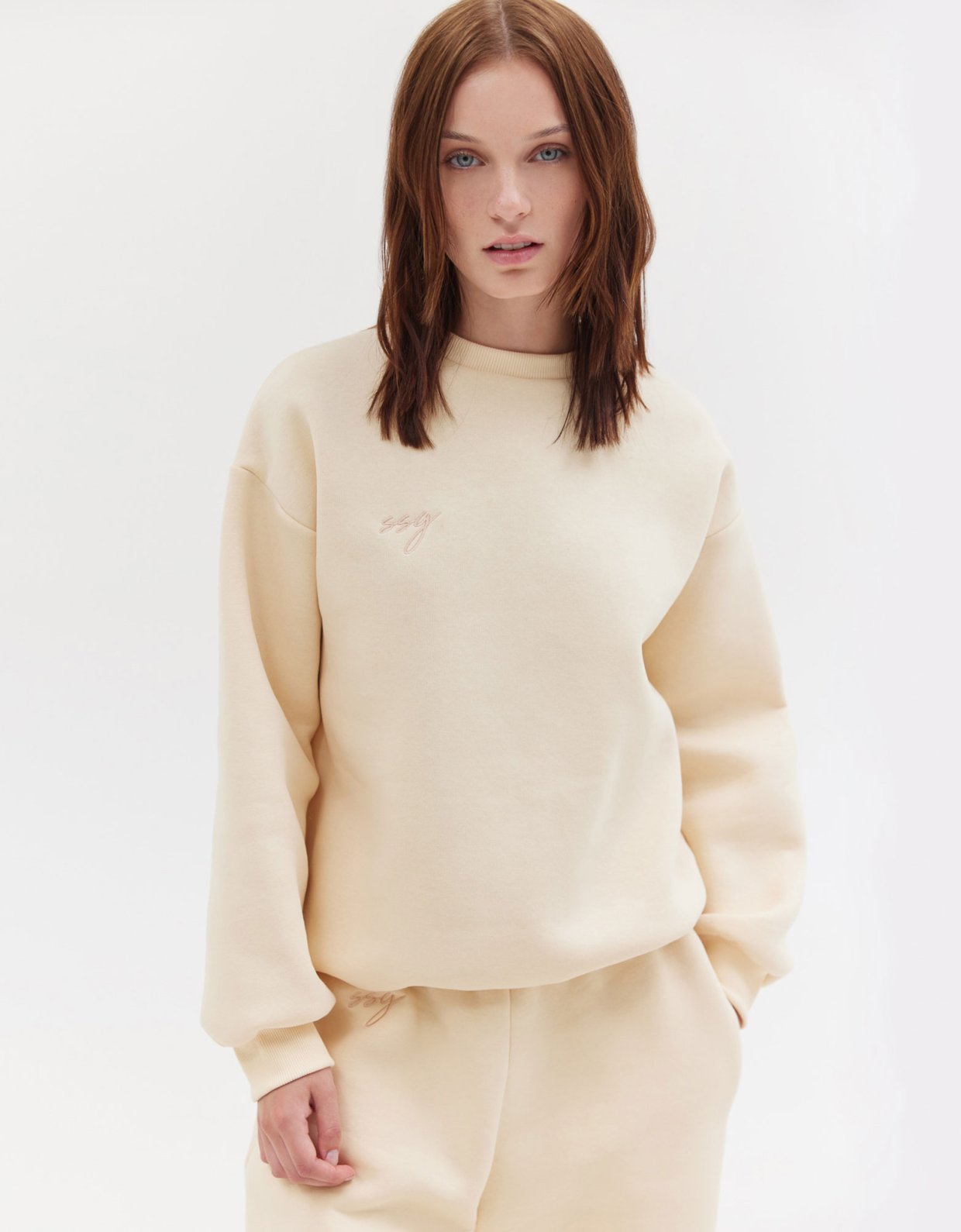 Sunset go Mabel sweatshirt butter