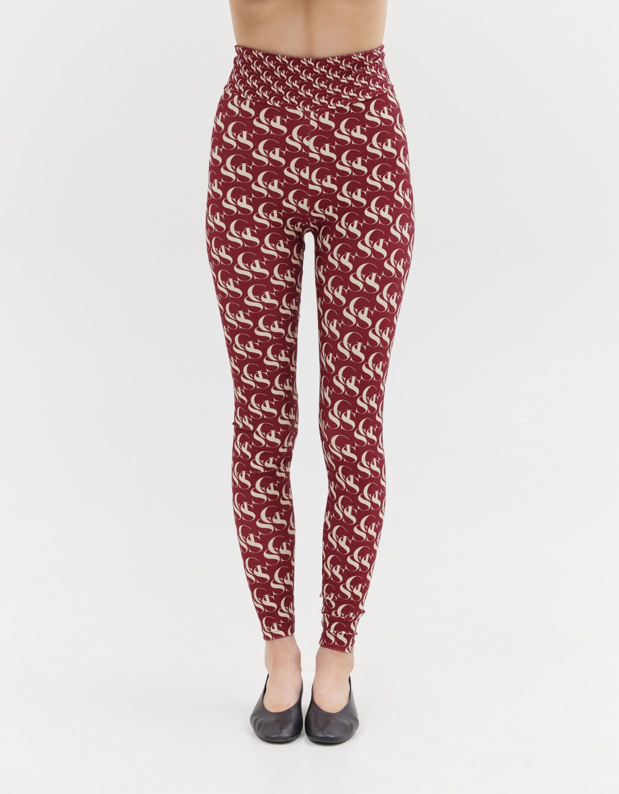 Sunset go Charrie leggings ssg burgundy