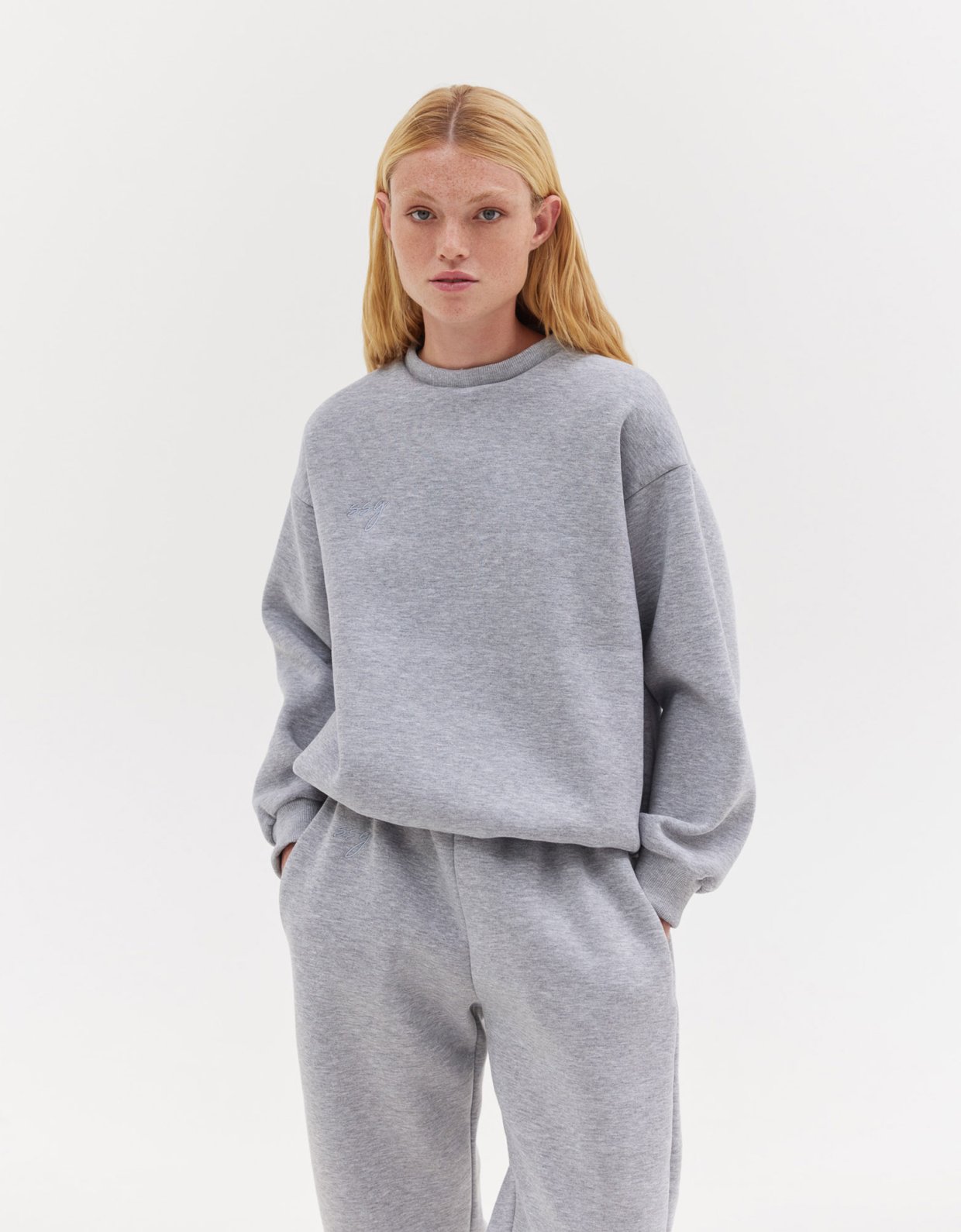 Sunset go Mabel sweatshirt grey