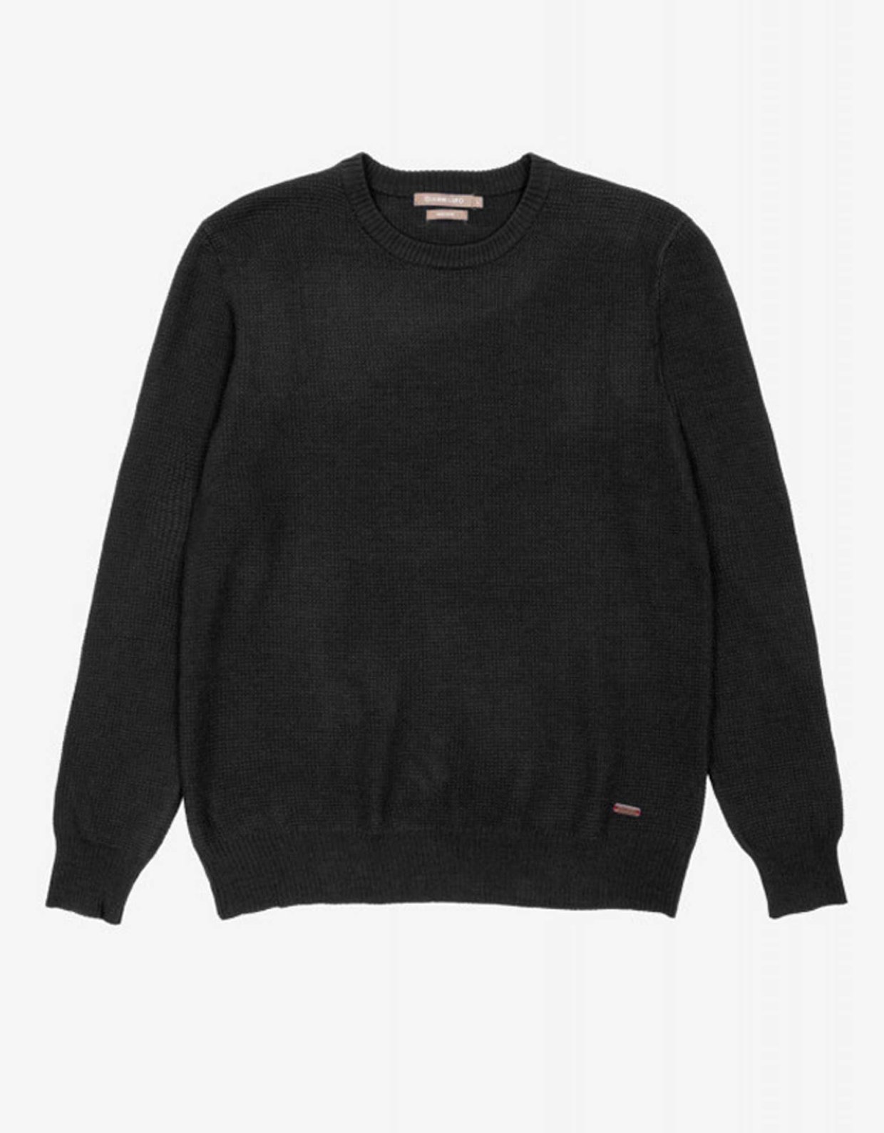 Gianni Lupo Black ribbed sweater