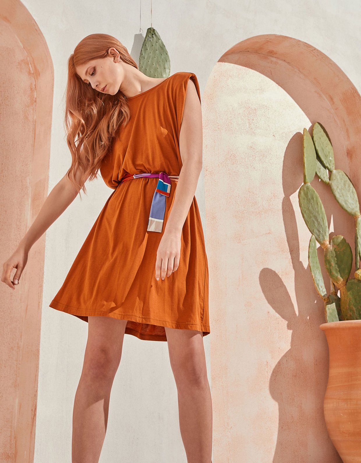 The Knl's Jaunt dress toffee