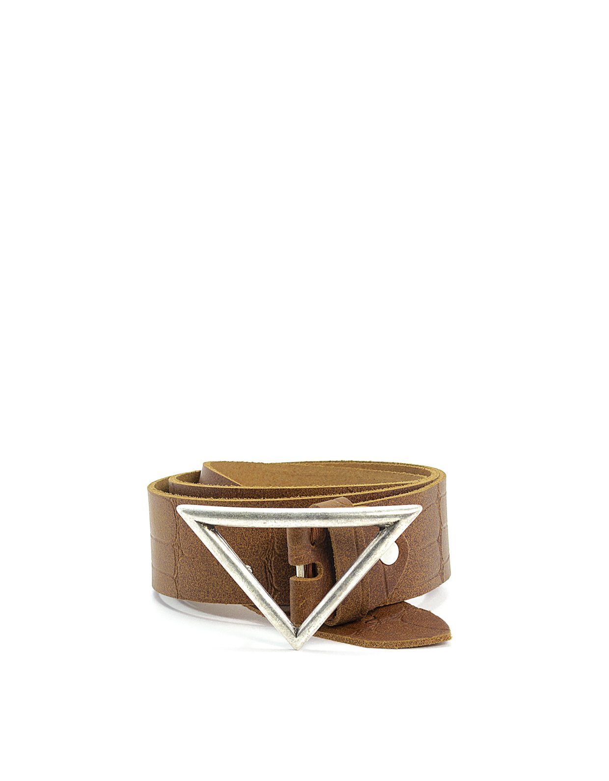Individual Art Leather True belt taba croco
