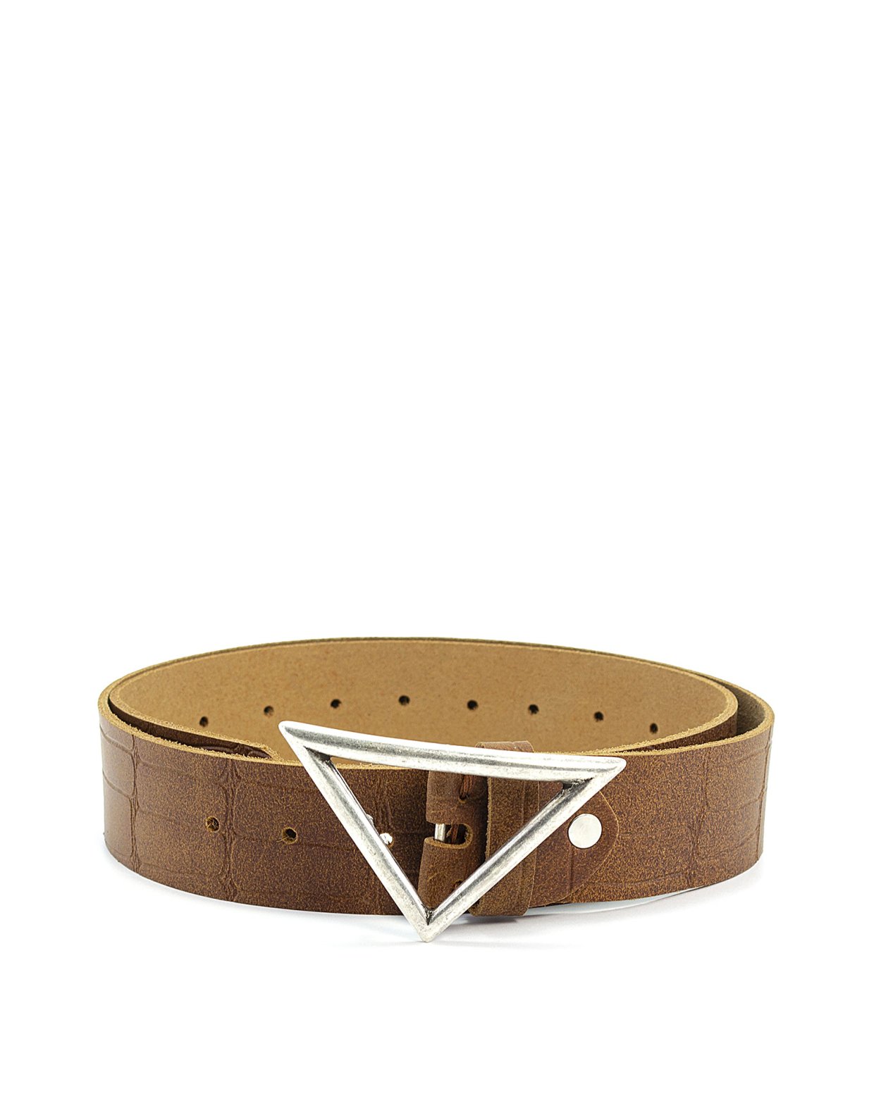 Individual Art Leather True belt taba croco