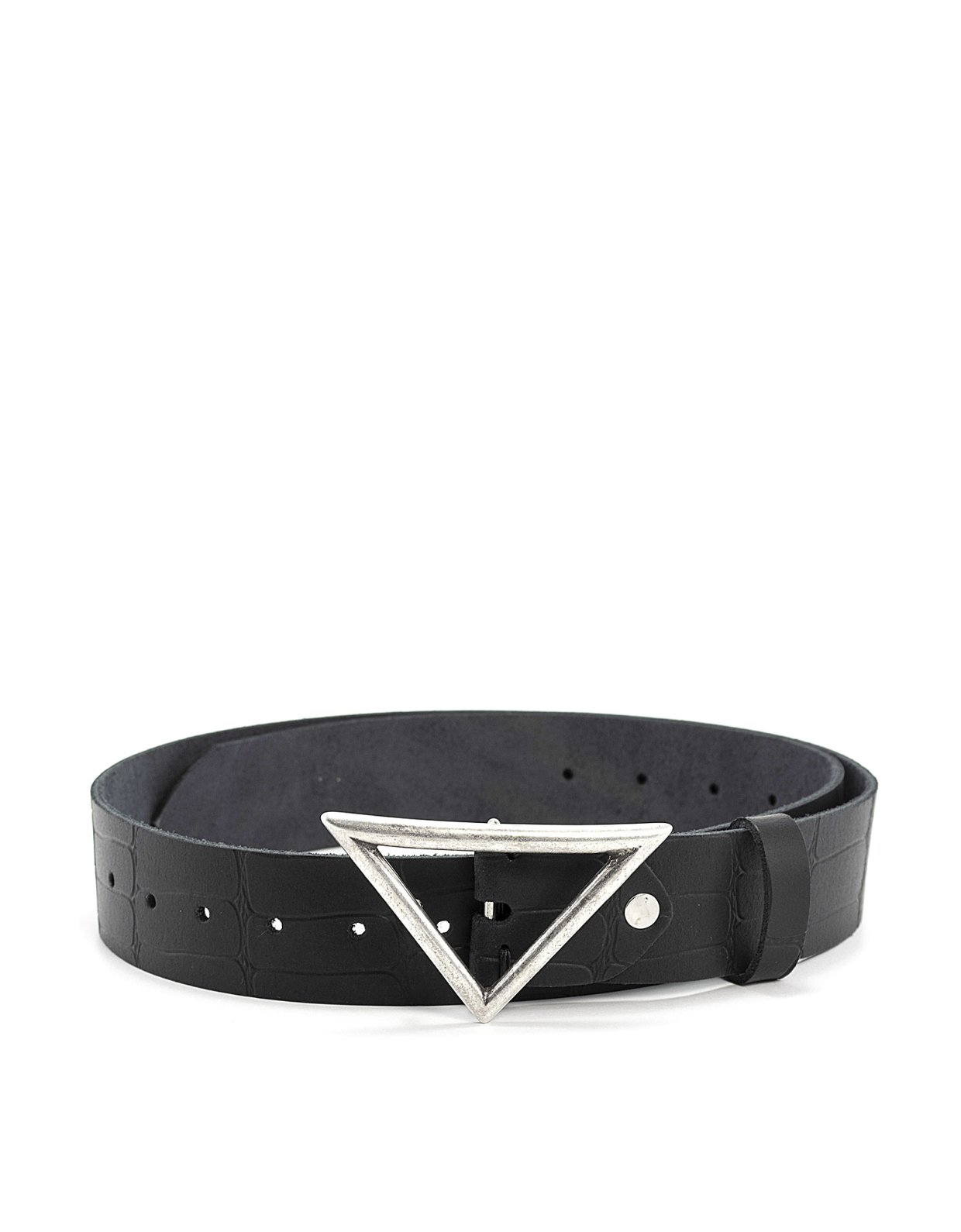 Individual Art Leather True belt black croco