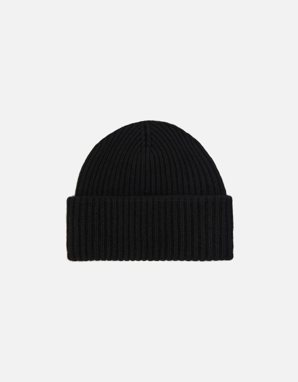 MC2 Saint Barth Berry w ribbed cashmere-blend beanie in black