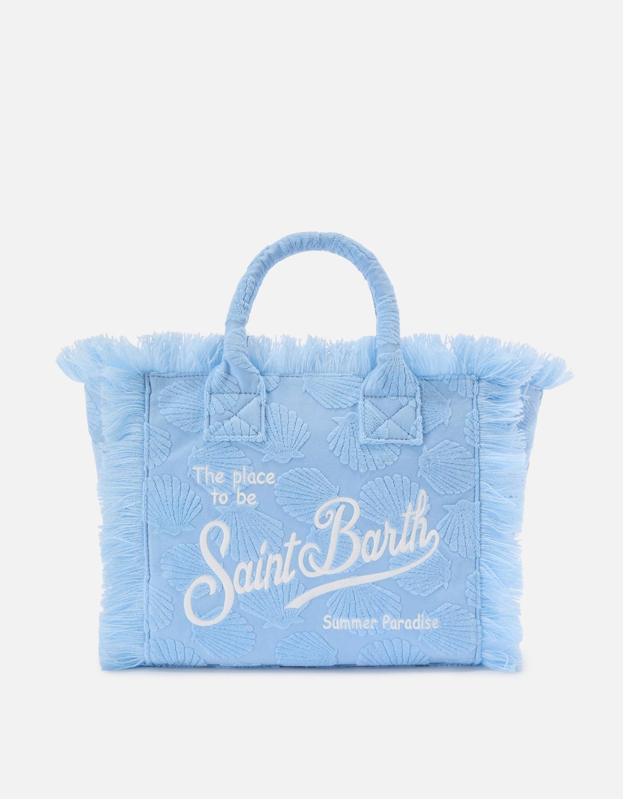 MC2 Saint Barth Terry effect Colette bag with raised shell detail