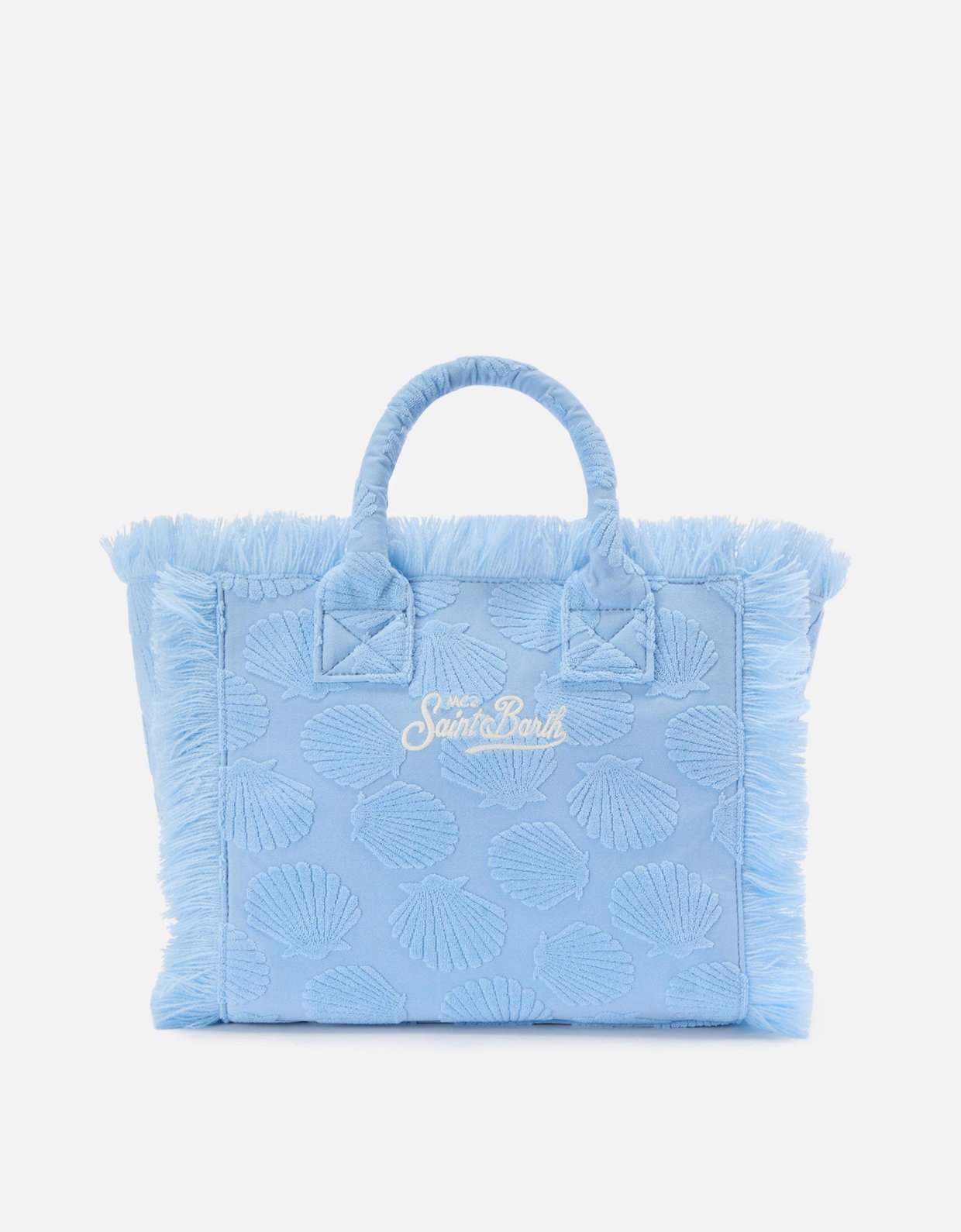 MC2 Saint Barth Terry effect Colette bag with raised shell detail