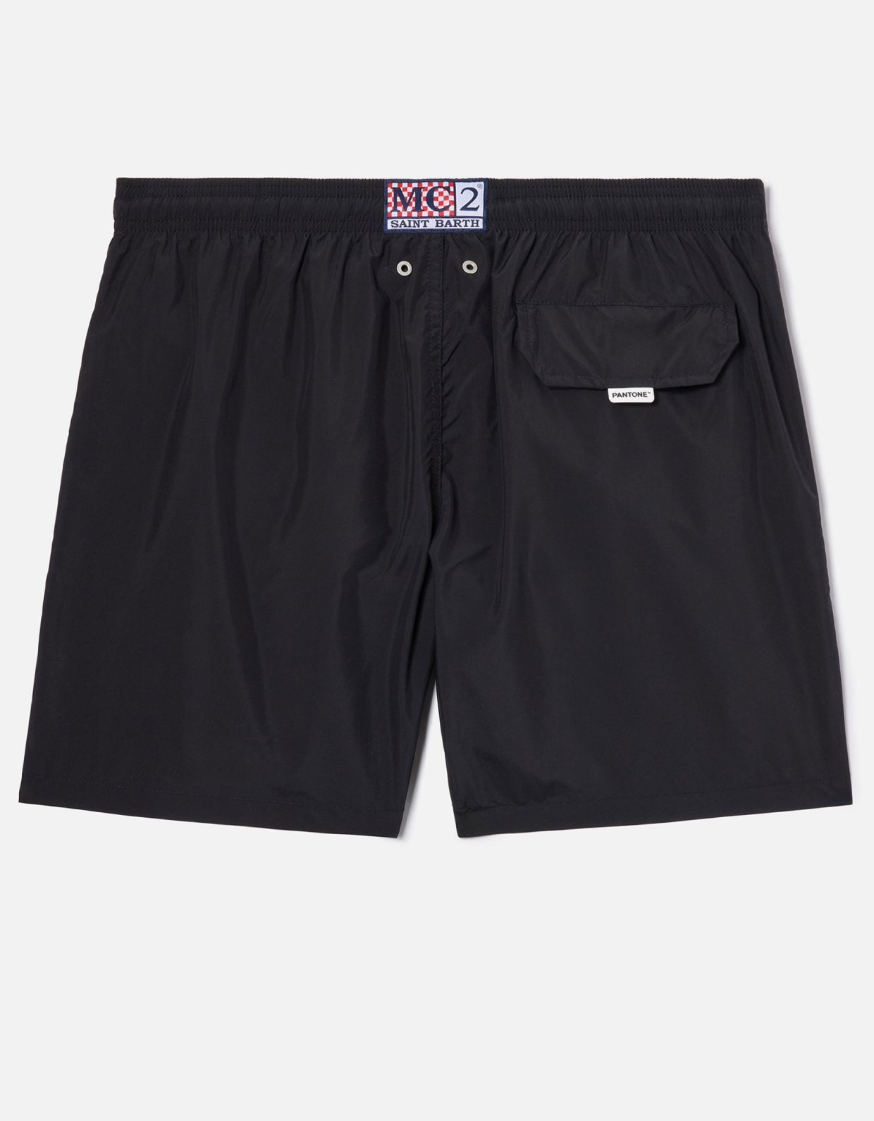 MC2 Saint Barth Lighting pantone swim shorts in black