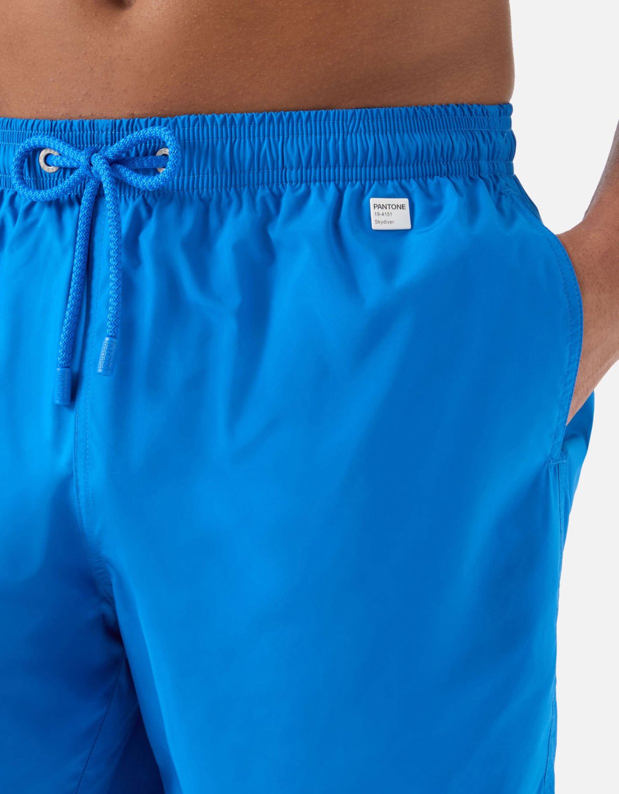 MC2 Saint Barth Lighting pantone swim shorts in solid bright blue