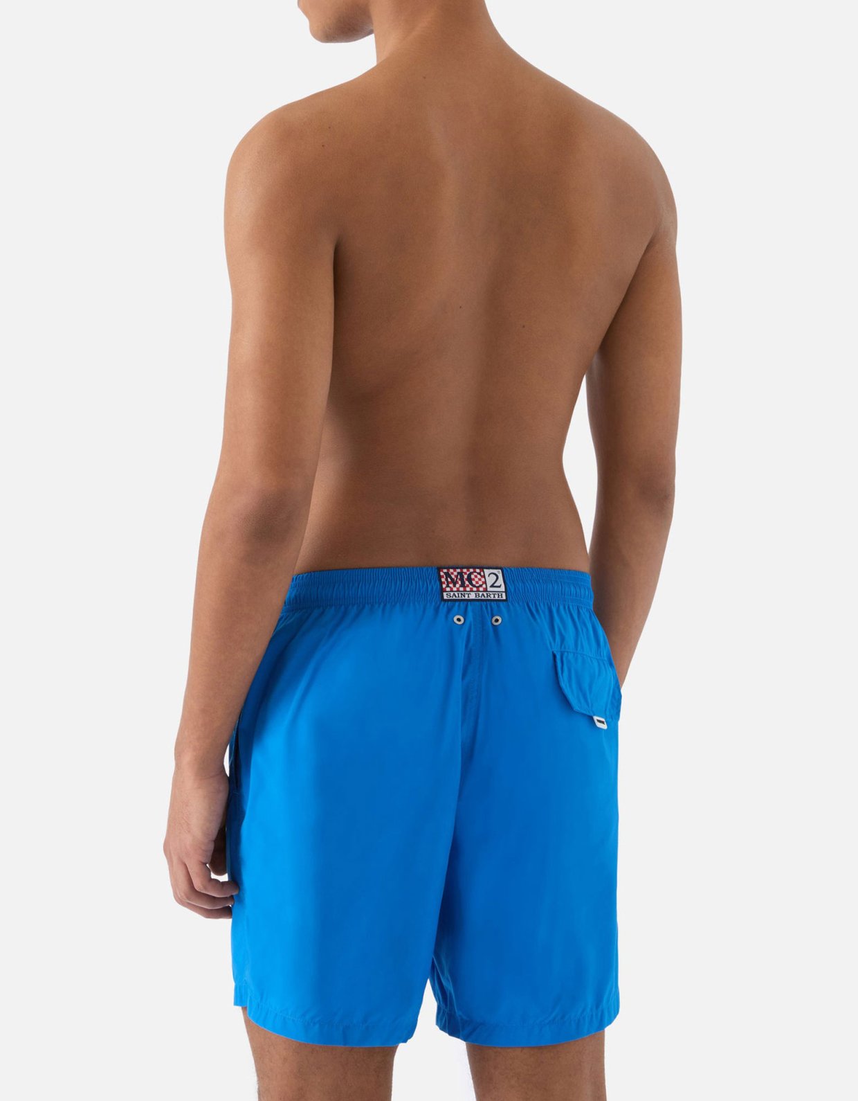 MC2 Saint Barth Lighting pantone swim shorts in solid bright blue