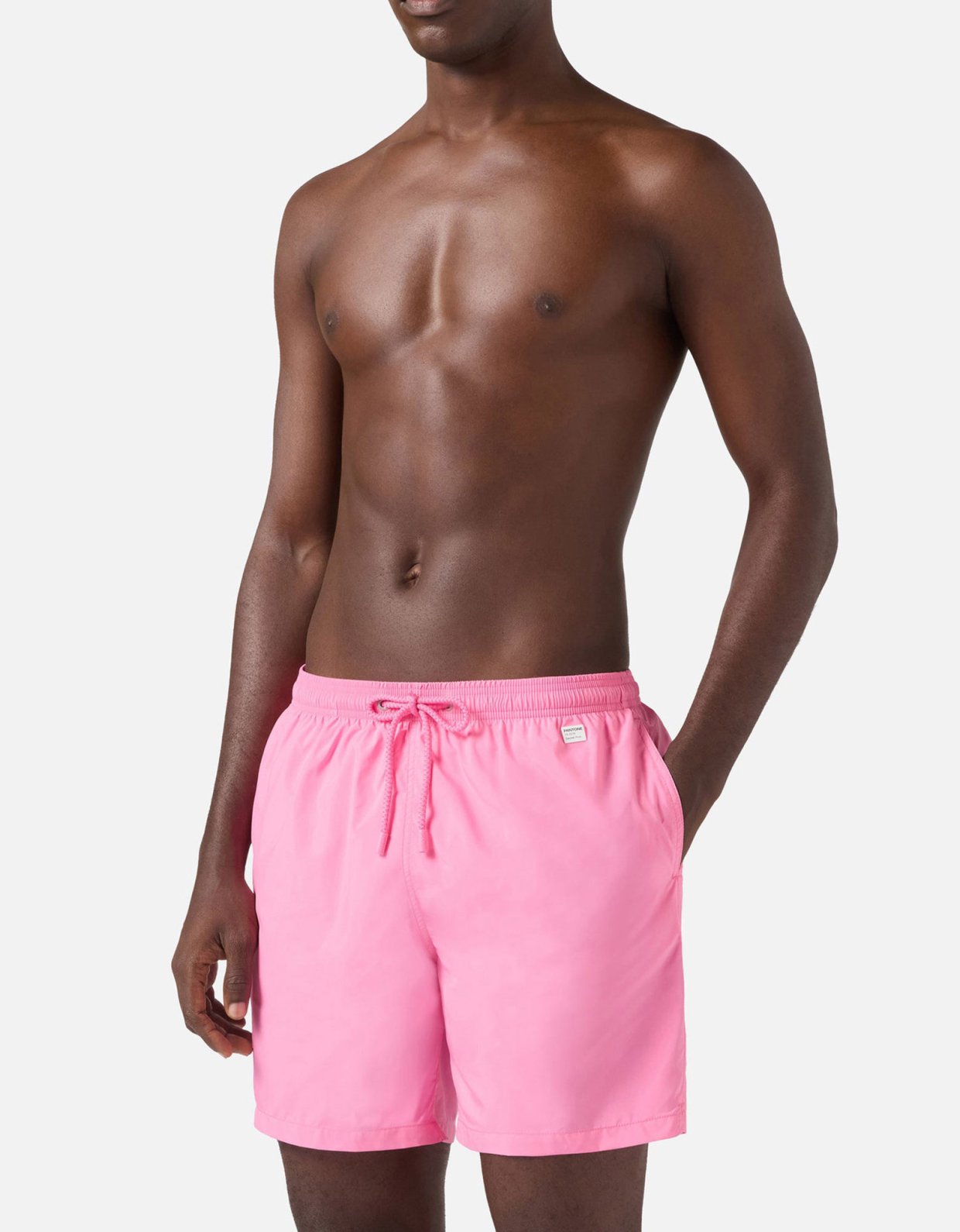 MC2 Saint Barth Lighting pantone swim shorts in solid pink
