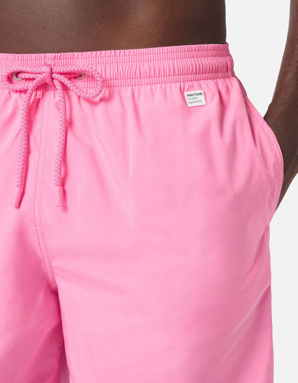 MC2 Saint Barth Lighting pantone swim shorts in solid pink