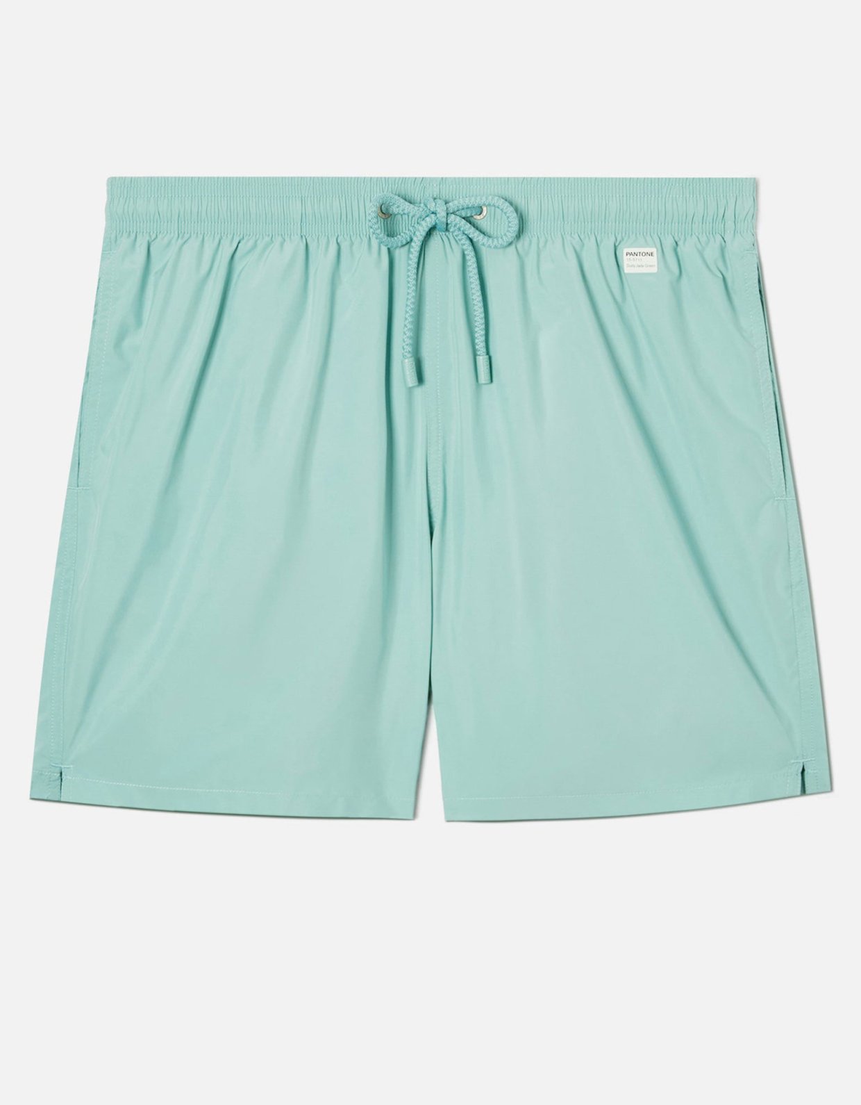 MC2 Saint Barth Lightweight fabric sage green swim shorts lighting pantone