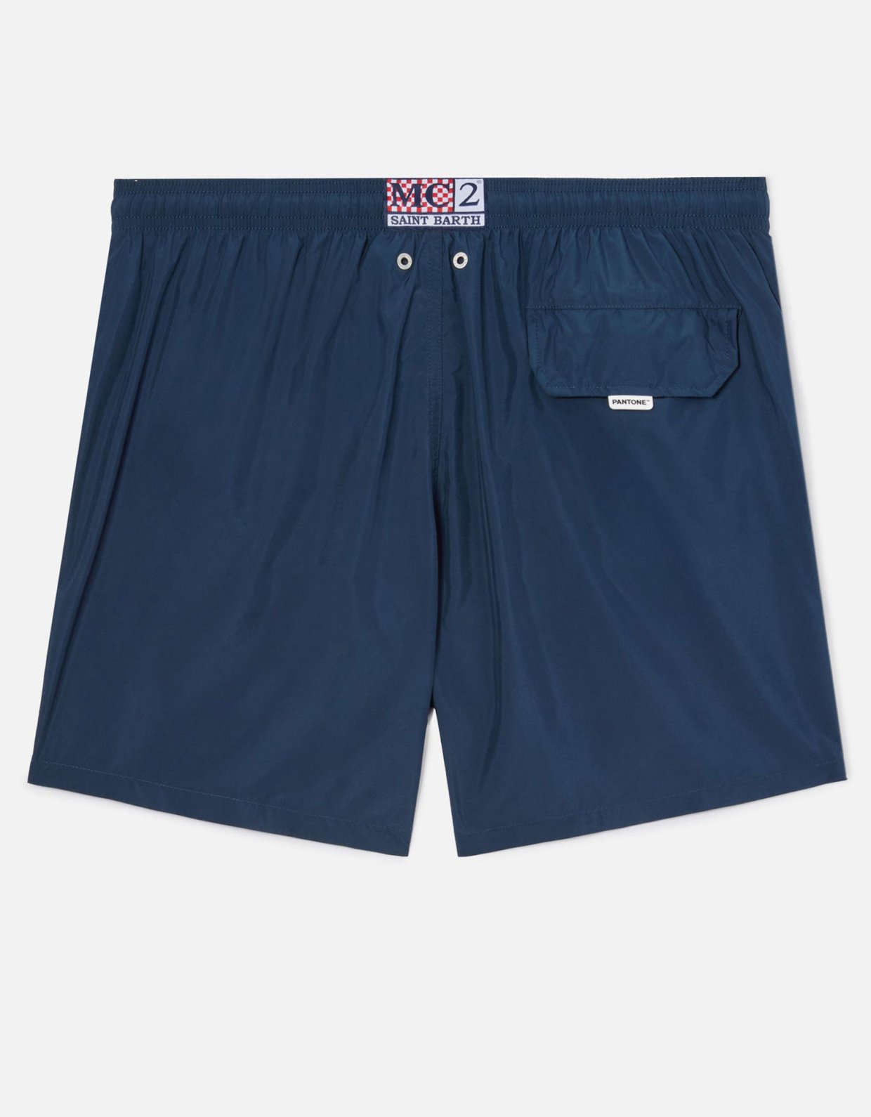 MC2 Saint Barth Lighting pantone swim shorts in solid dark blue
