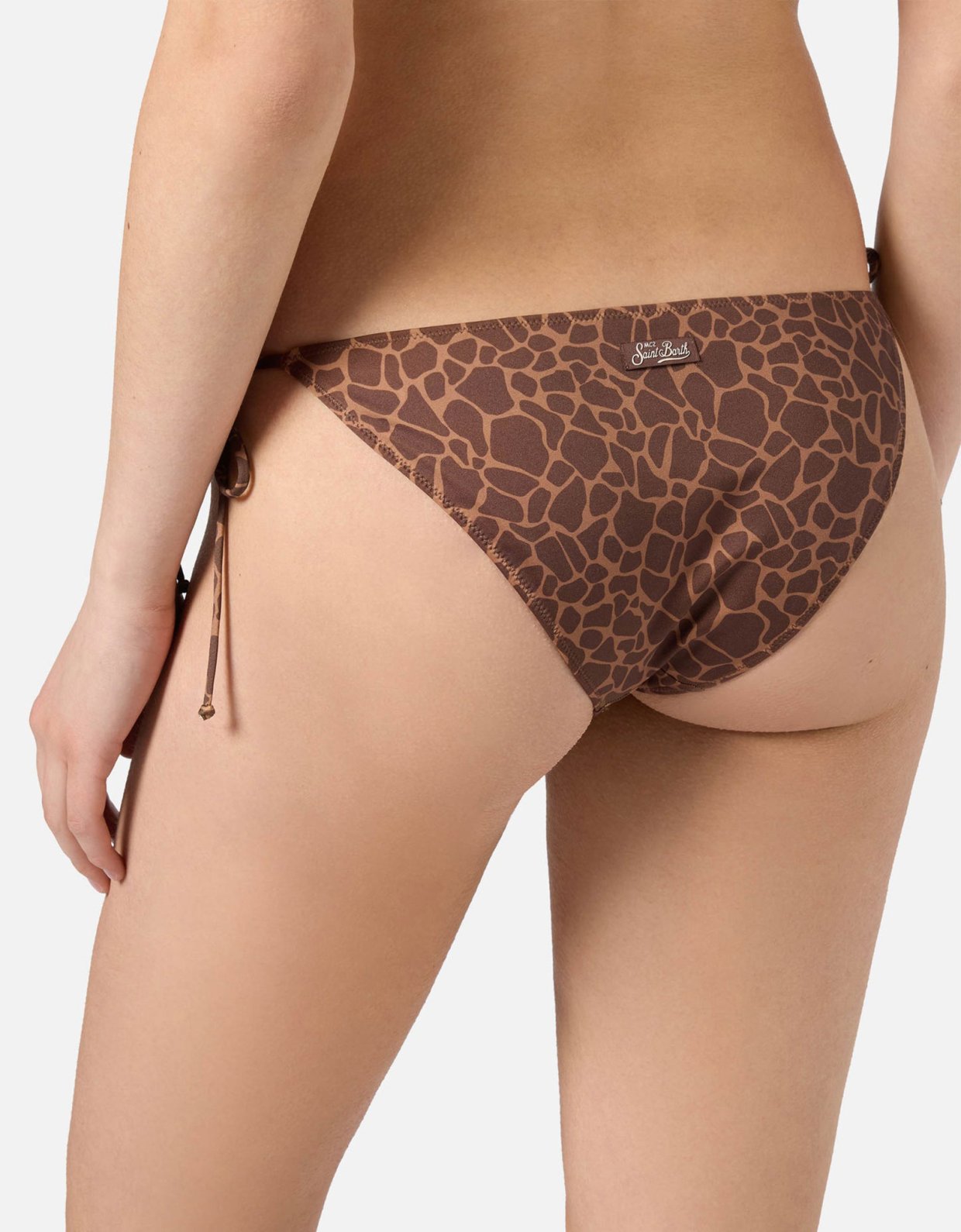MC2 Saint Barth Virgo classic bikini bottoms with animal print