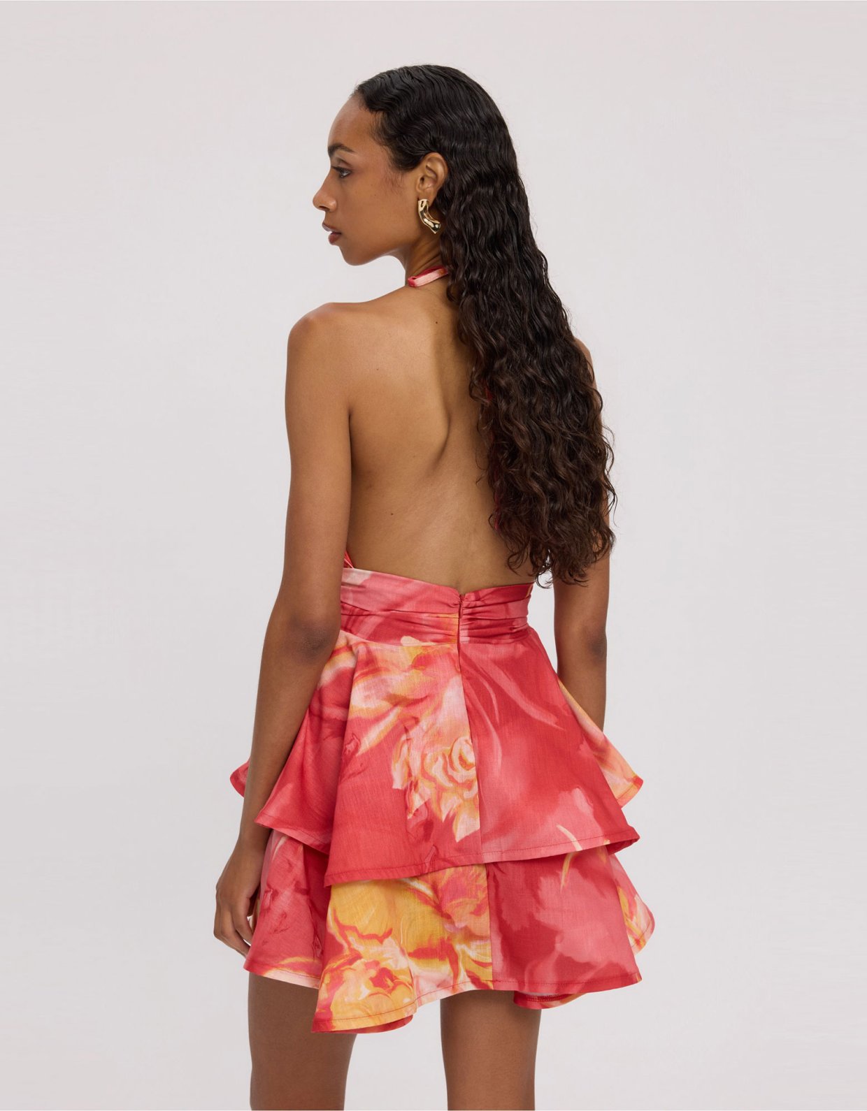 Ciel Concept Sunkissed linen mini dress