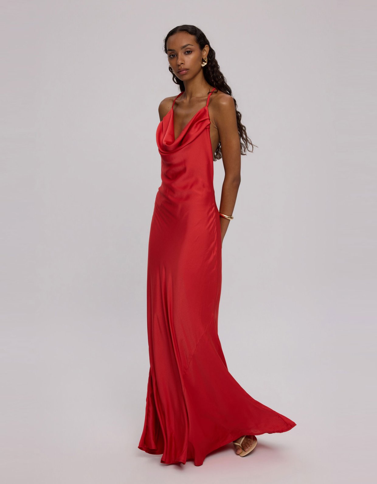 Ciel Concept Effie backless dress red