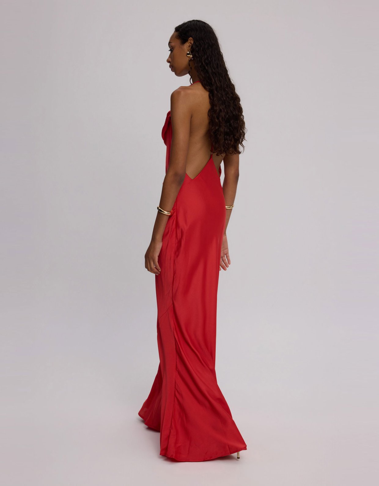 Ciel Concept Effie backless dress red