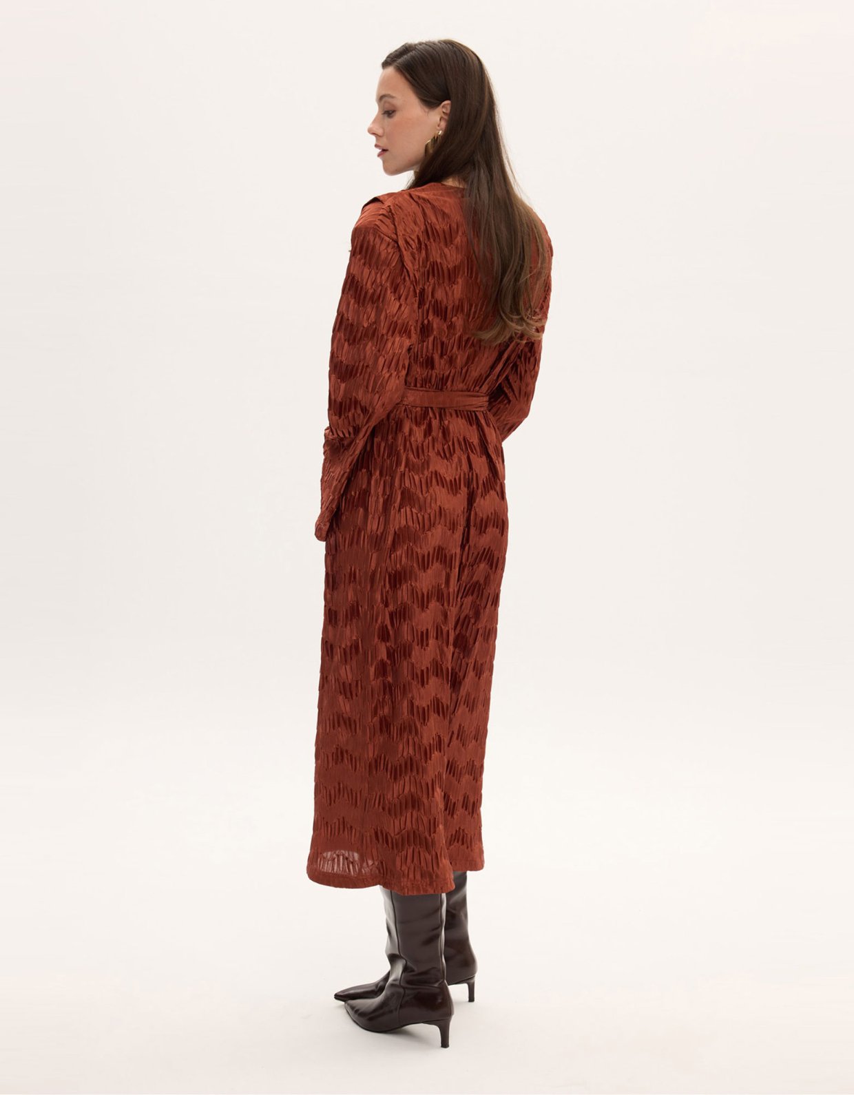 Ciel Concept Sophia midi plisse dress