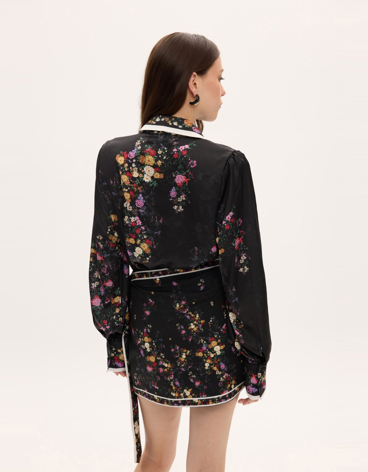 Ciel Concept Eliza mini wrap skirt