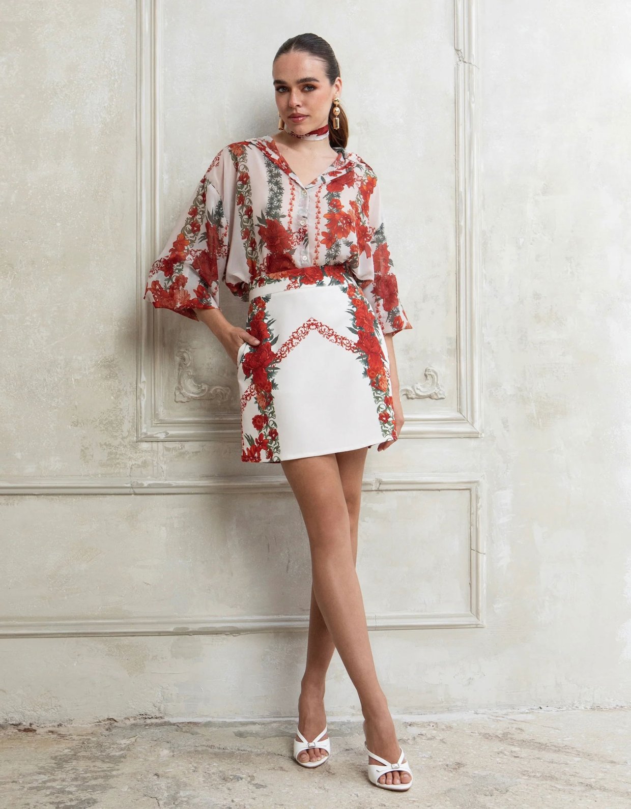 Eveleya Valentina oversized shirt