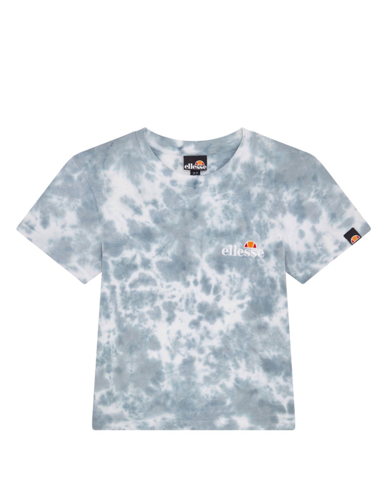 Ellesse Vikins tie-dye crop t-shirt
