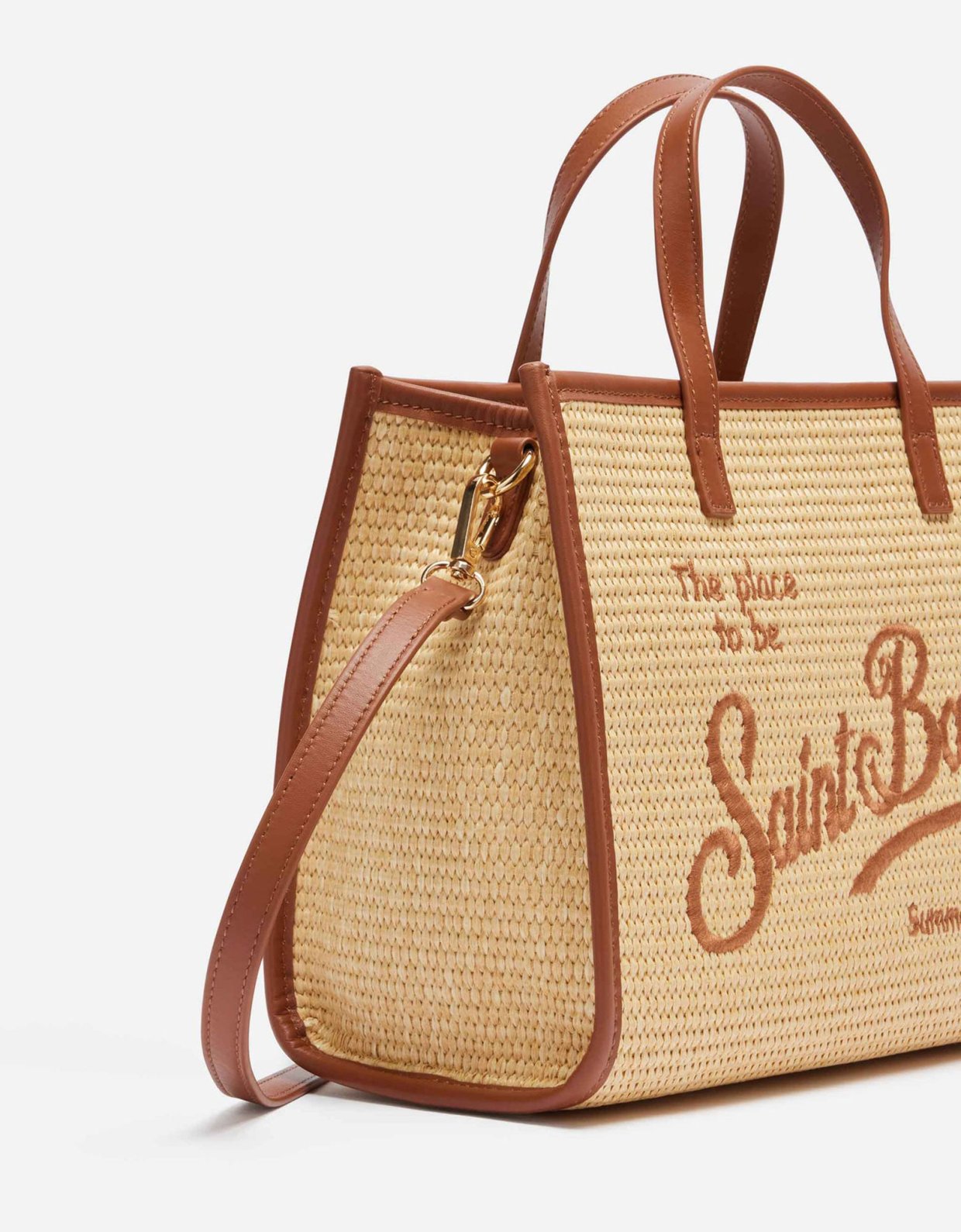 MC2 Saint Barth Vivian beige straw handbag